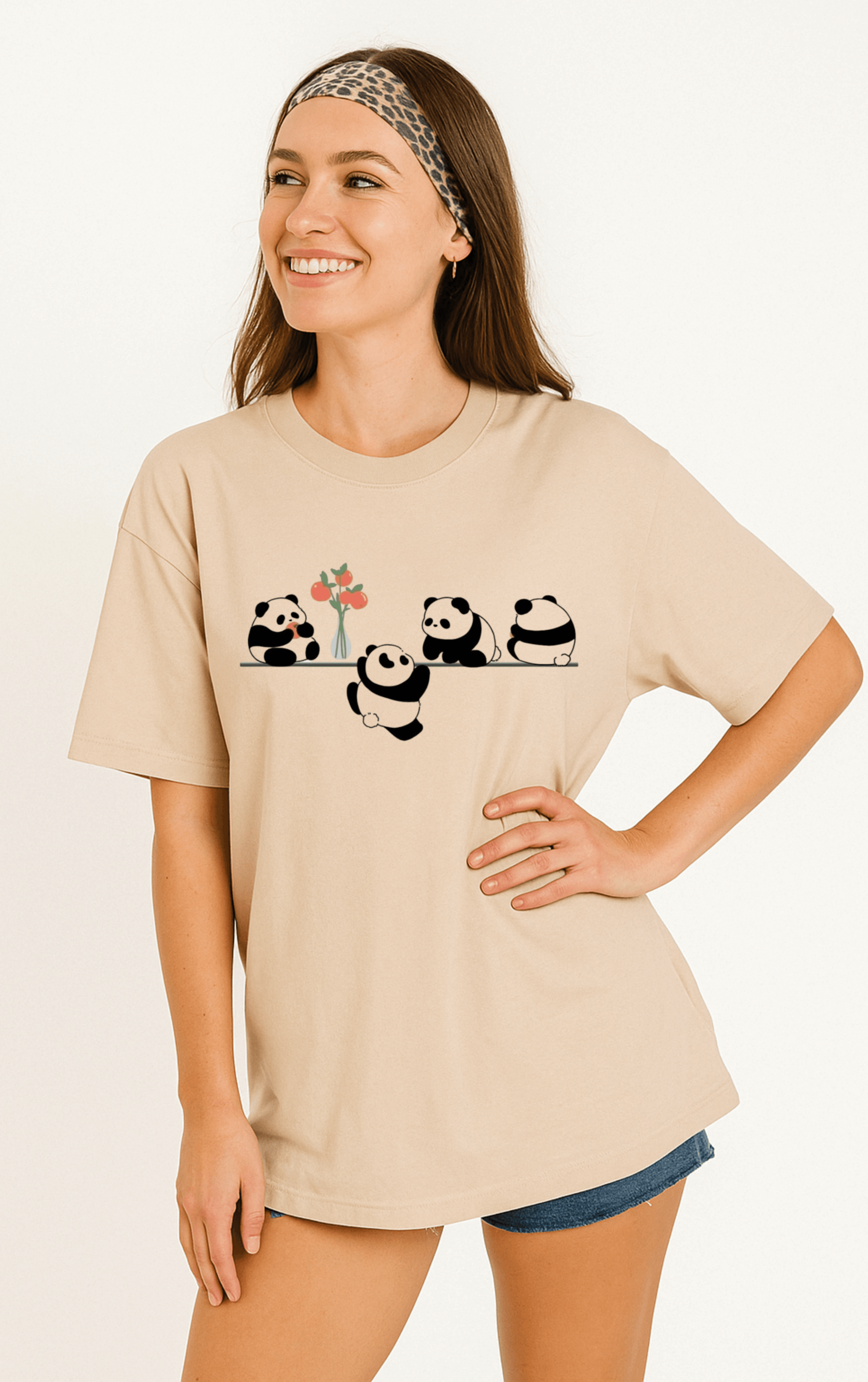 Beige Colour Woman's T-shirt