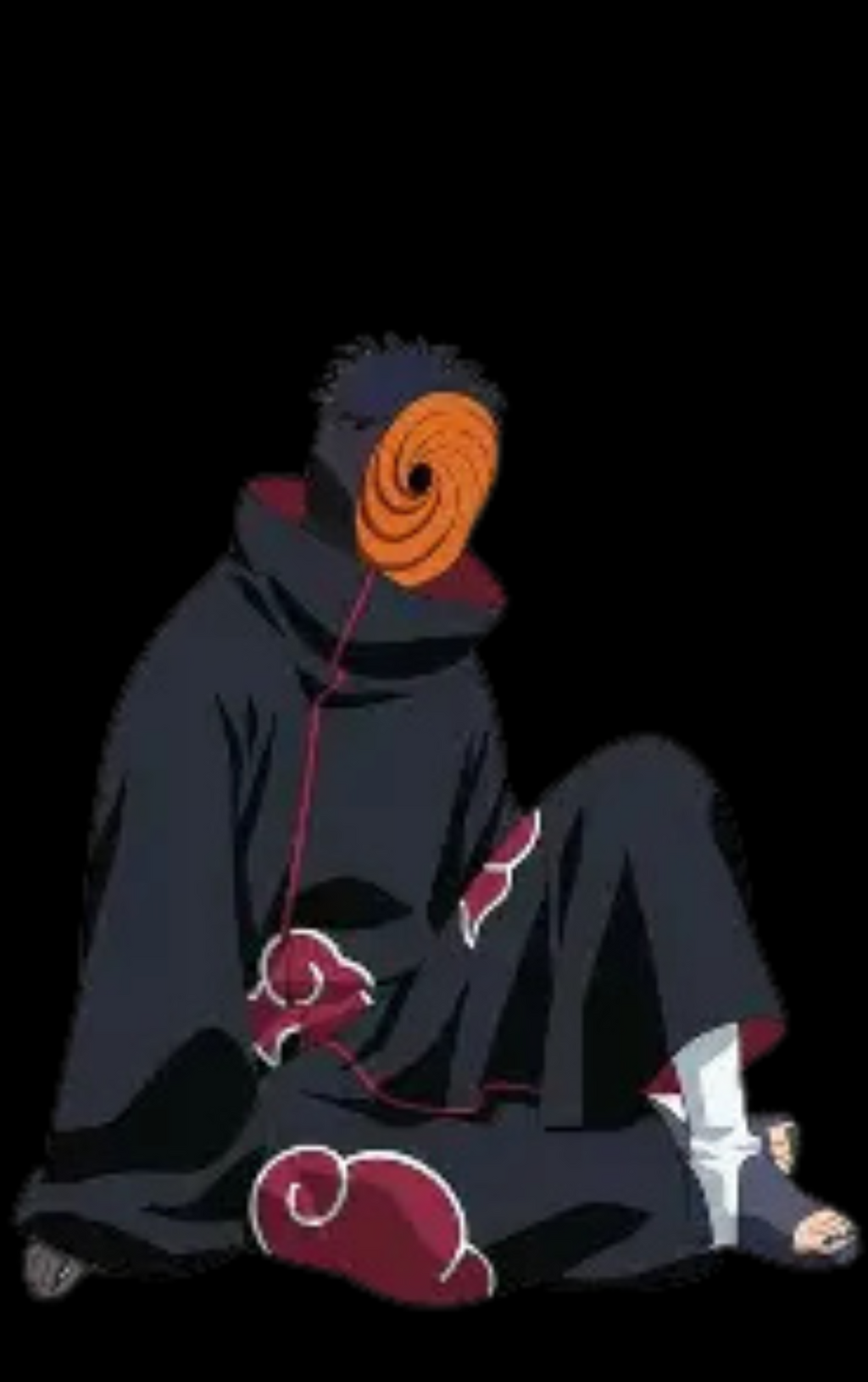 Uchiha Printed Oversized Cotton T-shirt