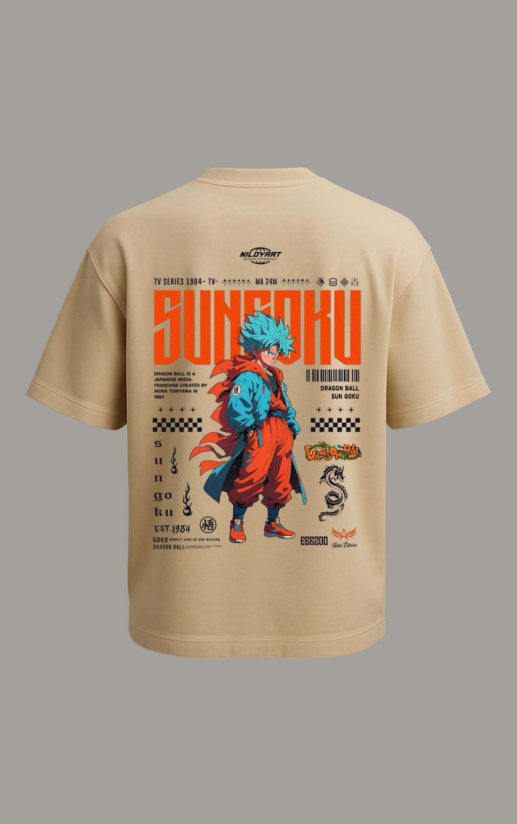 Sun Goku Oversize T-shirt