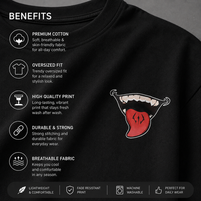 Lighting Gojo Oversize T-shirt