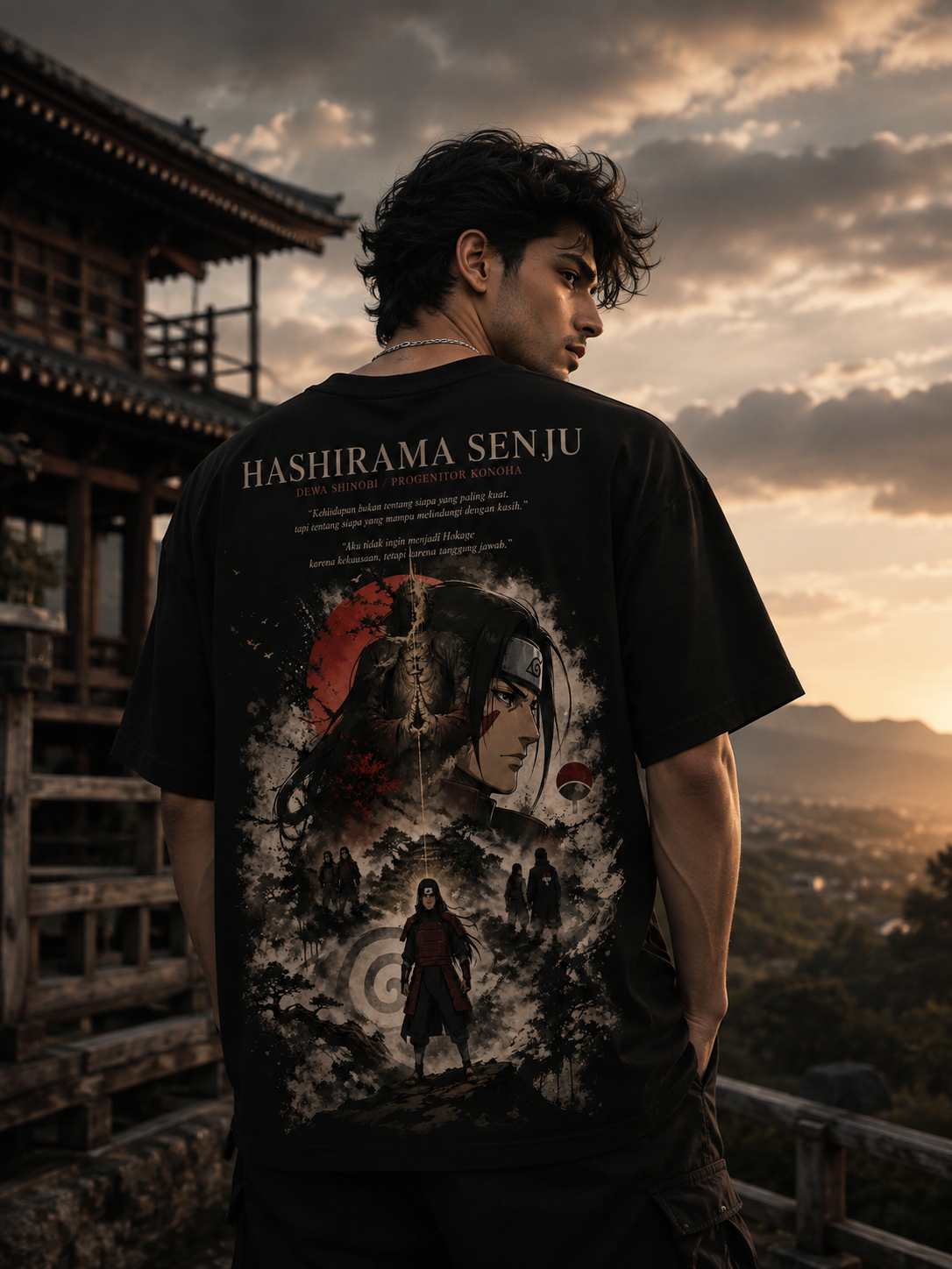 uchiha Clan Oversize T-shirt