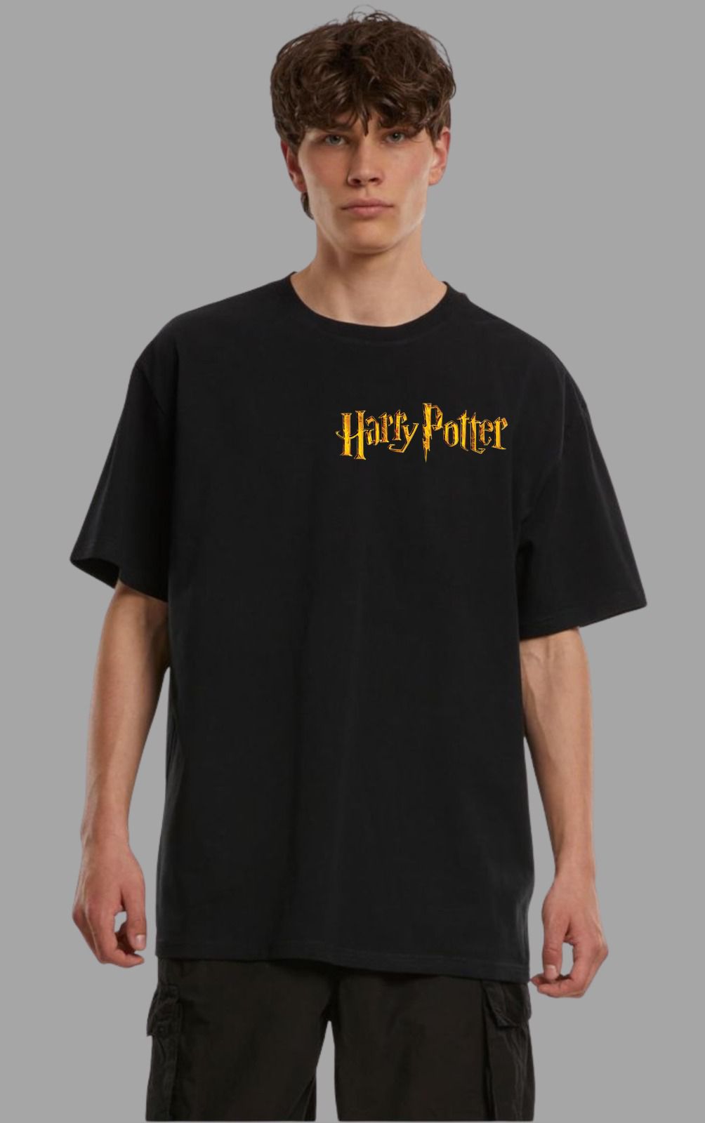 Harry Potter Oversized Printed T-shirt