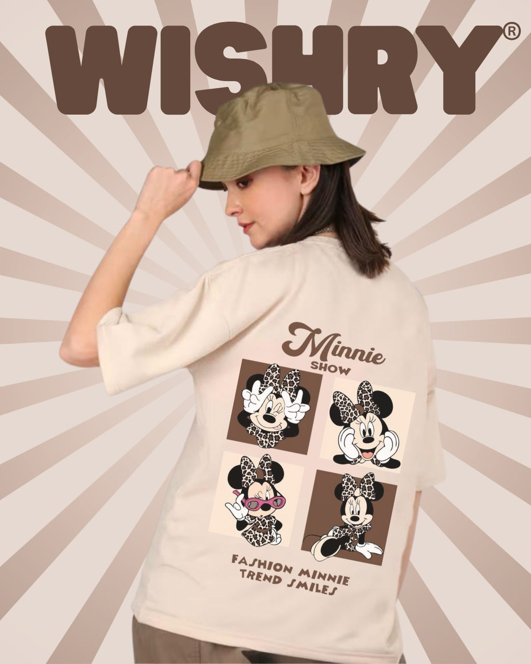 Minnie Oversized Woman's  T-shirt