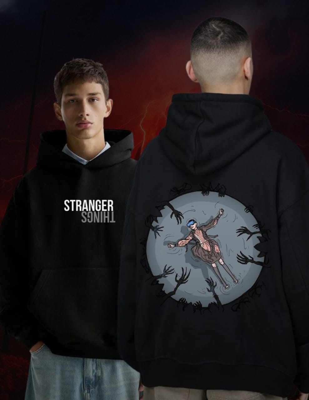 Stranger Things OverSize Hoodie
