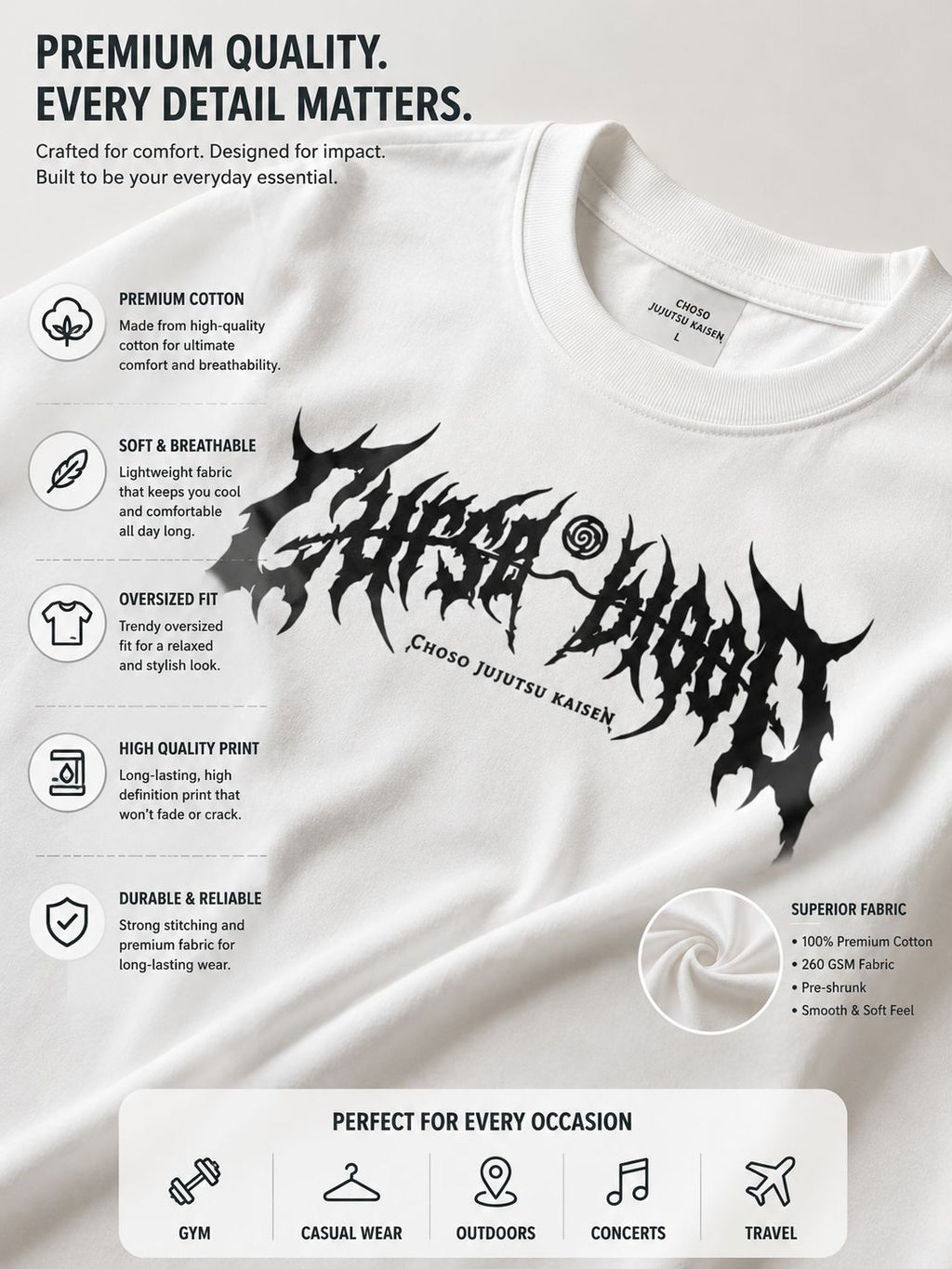 Oversize t-shirt