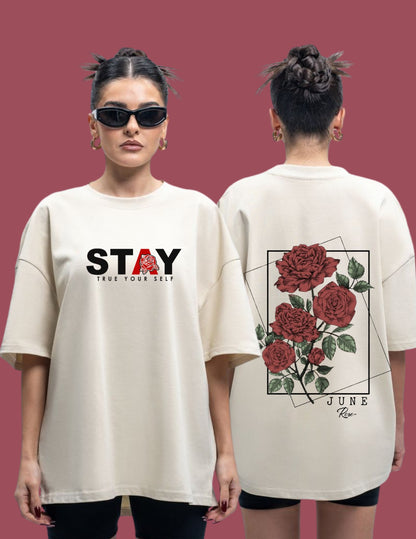 Rose Oversize T-shirt