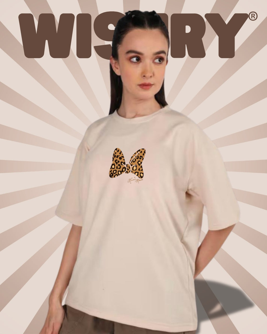 Minnie Oversized Woman's  T-shirt