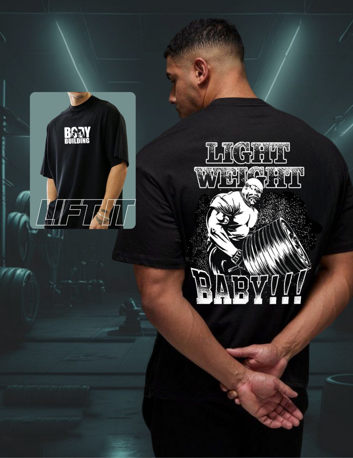 Gym Oversized Men's T-shirt