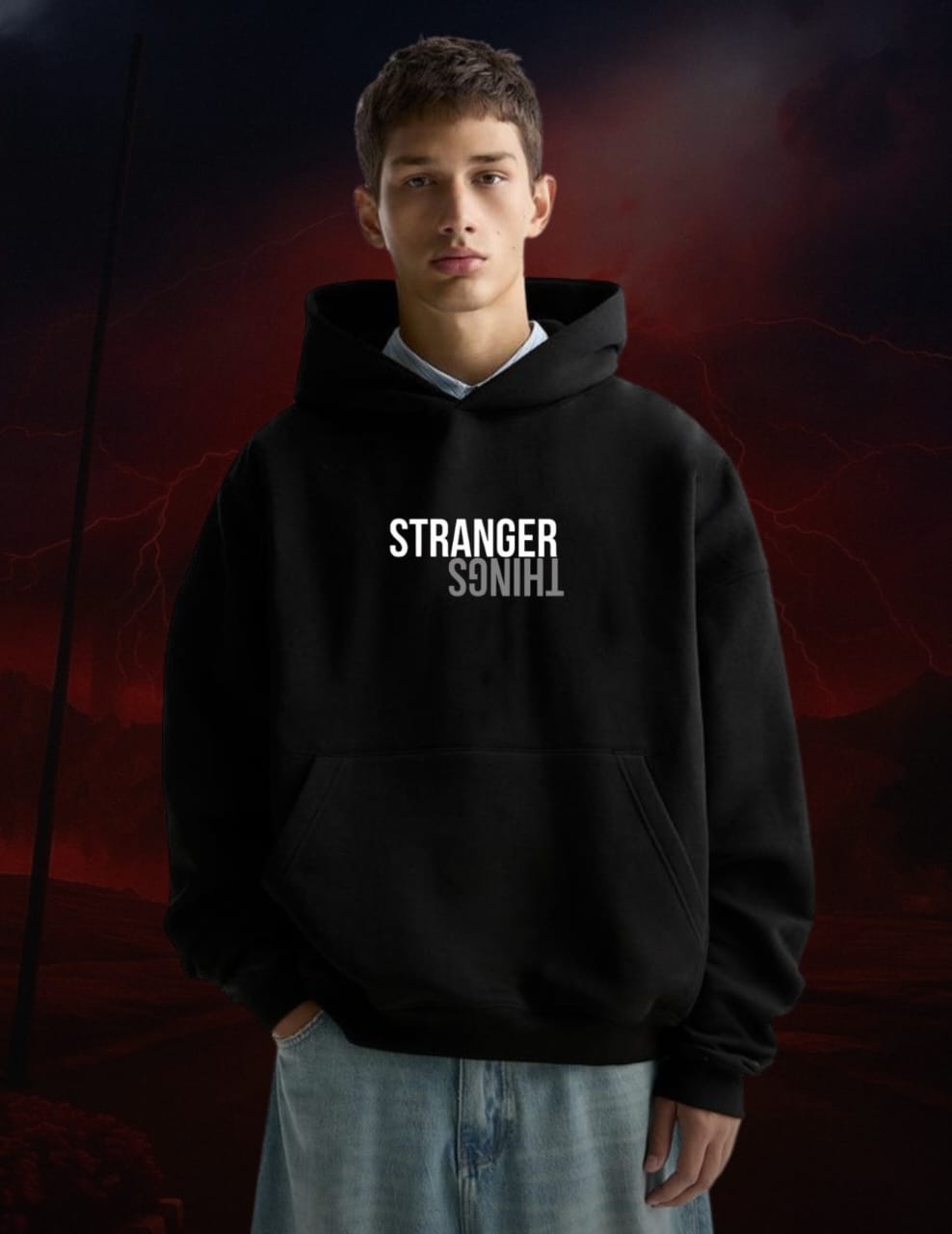 Stranger Things OverSize Hoodie